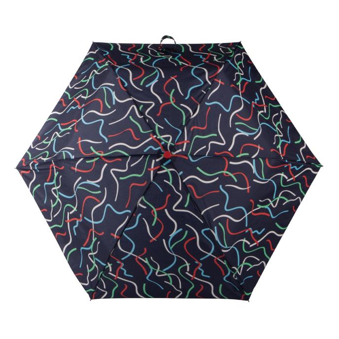 totes ECO-BRELLA® Supermini Ribbon Print Umbrella (3 Section) Extra Image 2